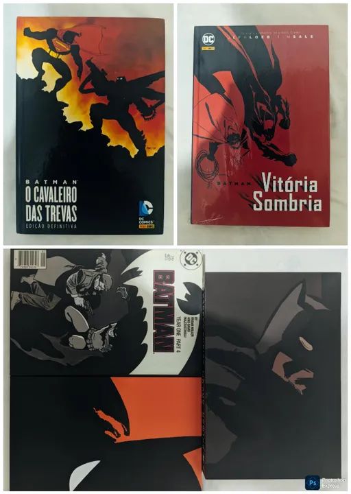 Pack Batman: O Cavaleiro das Trevas, Vitória Sombria e Ano Um Edição ...