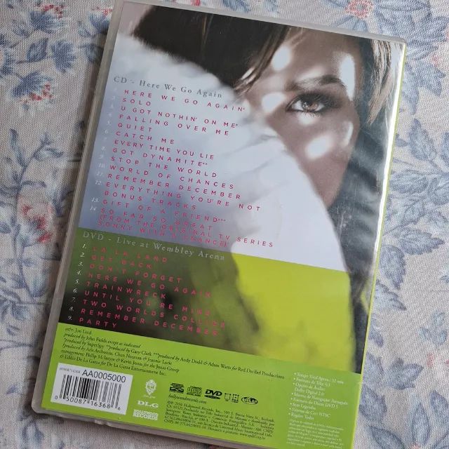DVD + CD: Here We Go Again (Demi Lovato) - Foto 2