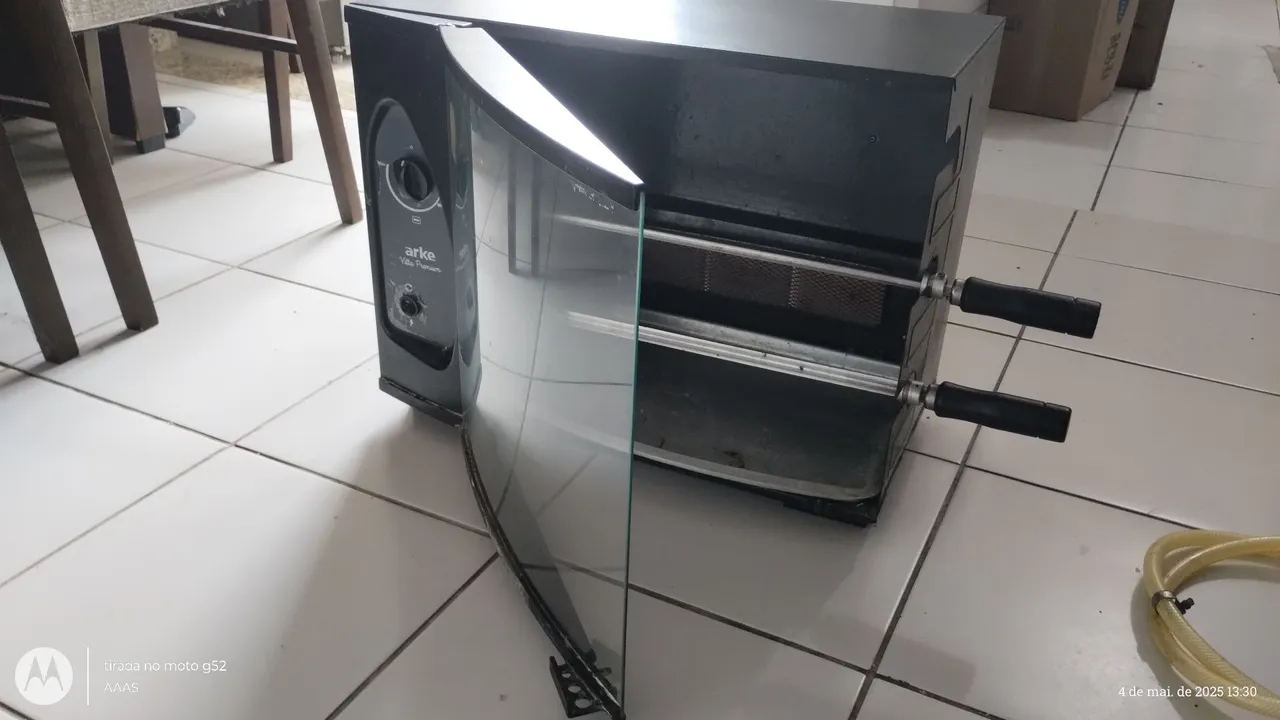 Forno Rotativo Arke - Grelha e Assa Carnes
