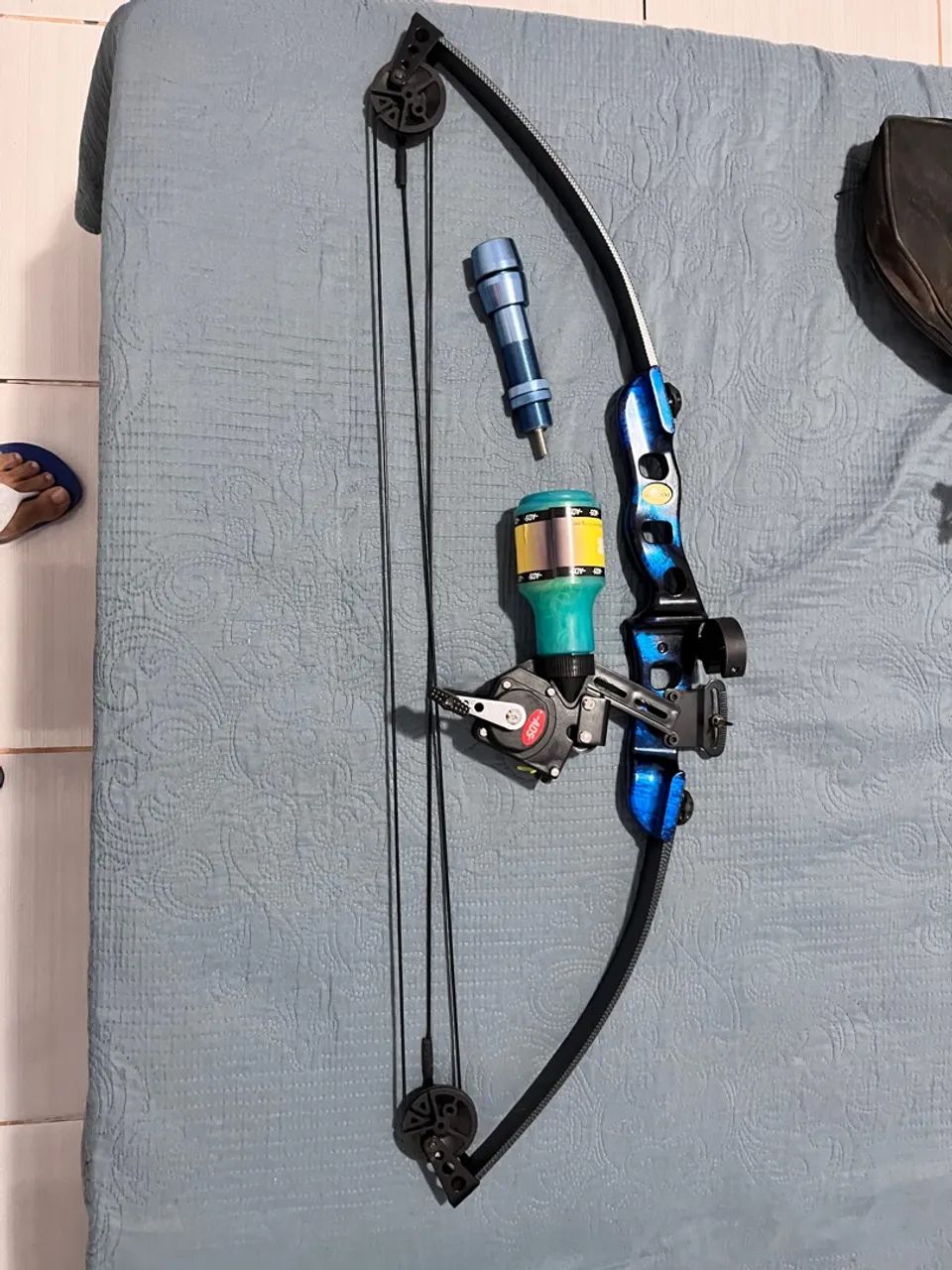 Arco E Flecha Catfish Composto 35 Lbs + Super Kit De Pesca - Foto 3