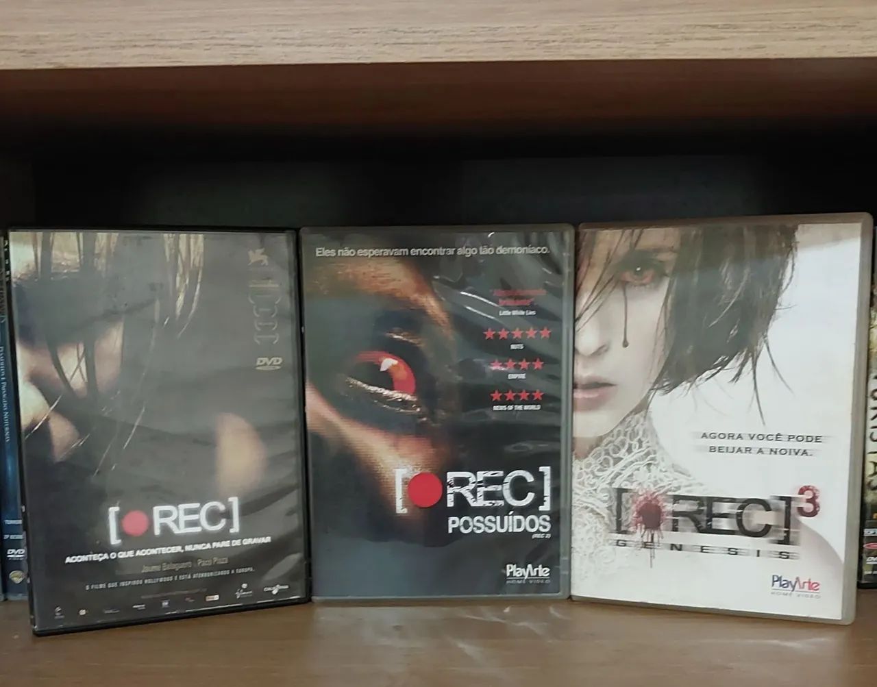 Rec 1, 2 e 3 + Quarentena - DVD Original Coleção Completa - Terror - Foto 2