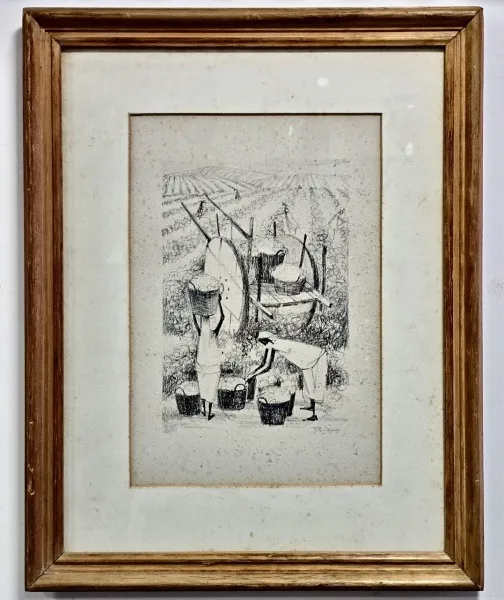 GRAVURA Enrico Bianco ASSINADA