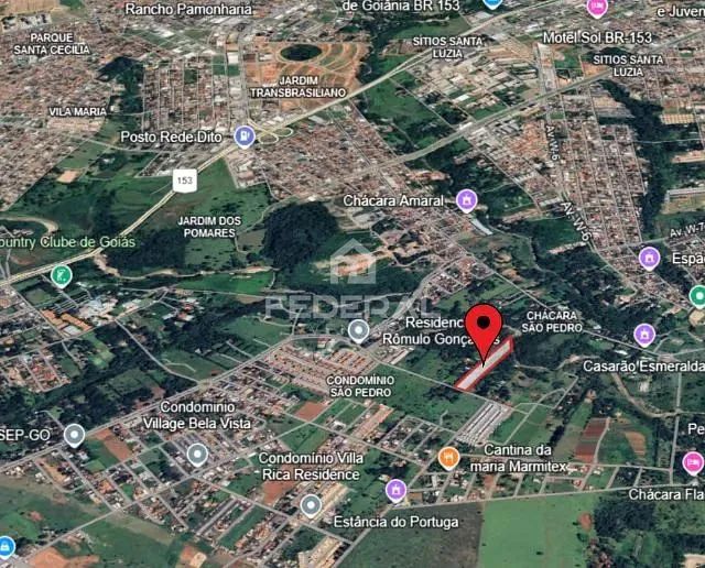 Terreno à venda, Chácaras São Pedro, Aparecida de Goiânia, GO