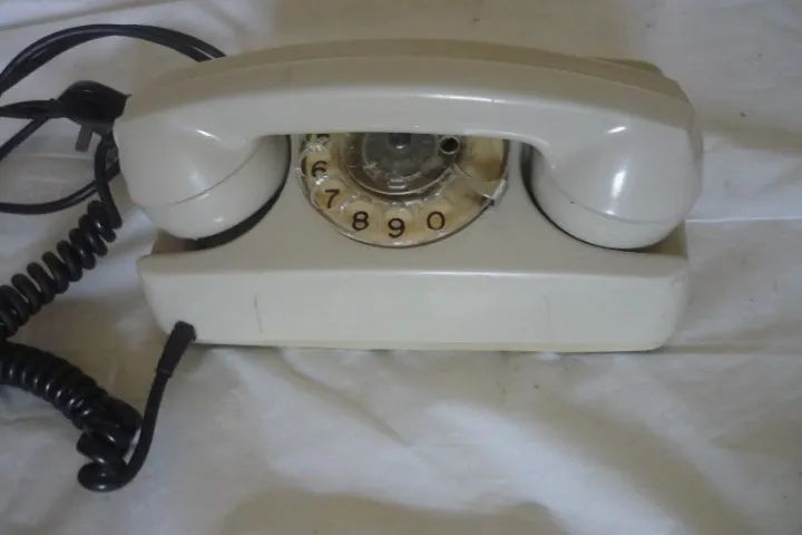 Telefone Tijolinho Bege No Estado Com Detalhes Leia Descrição
