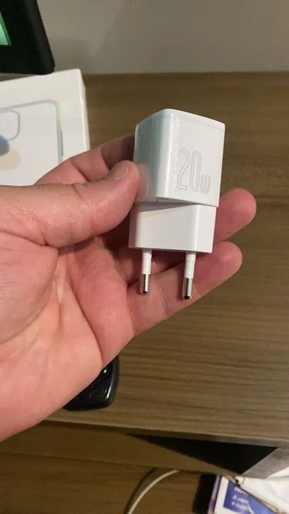 Carregador Rápido Baseus Cube PD 20W - Foto 3