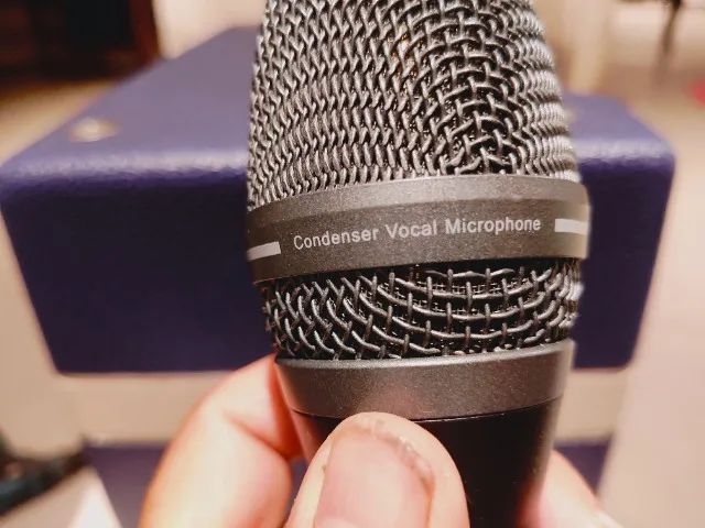 Microfone Condensador Relacart Pm-100 Cardioide novinho - Foto 2