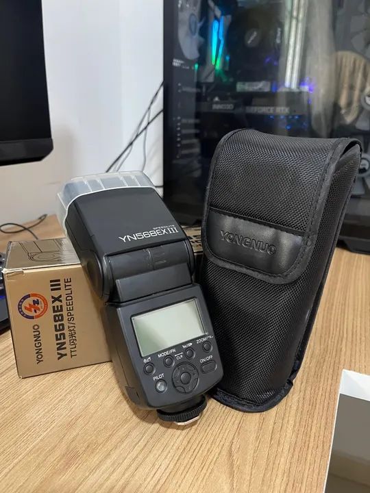 Flash pra câmera fotográfica 