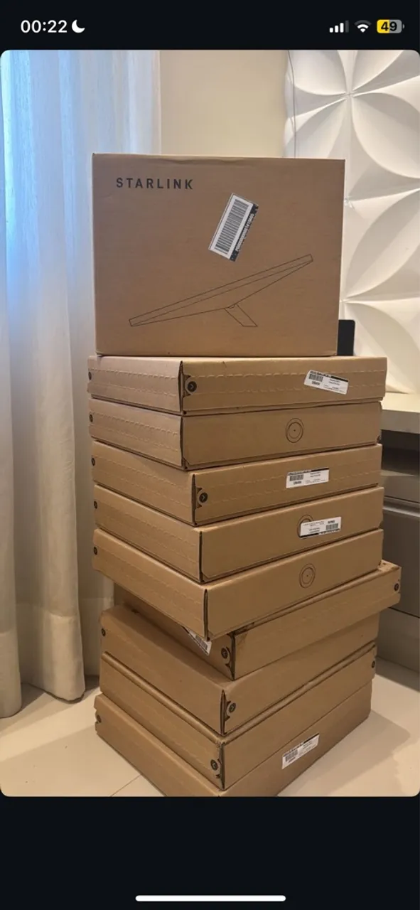 Kit Starlink - Internet via satélite