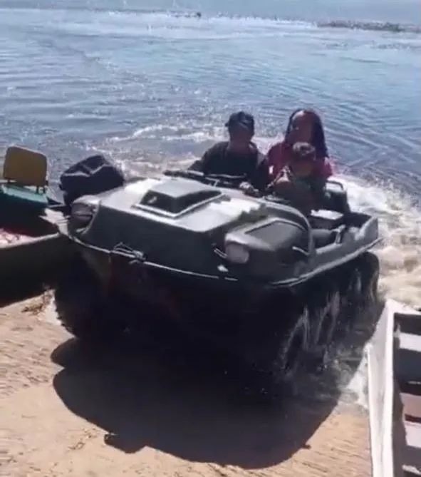 Veículo Anfíbio Argus 8x8 Avenger quadriciclo  - Foto 6