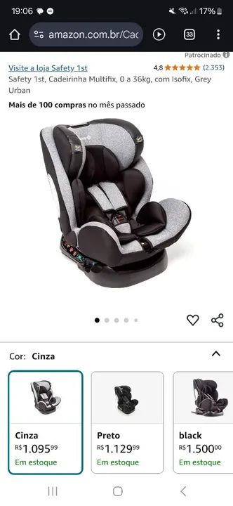 Cadeirinha de carro para bebê - Foto 5