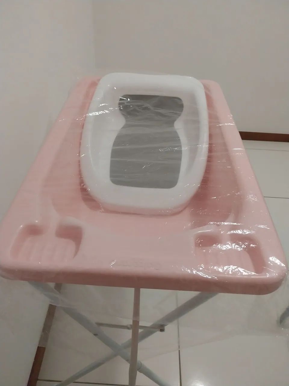 Banheira para Bebê com Suporte Dobrável - Foto 2