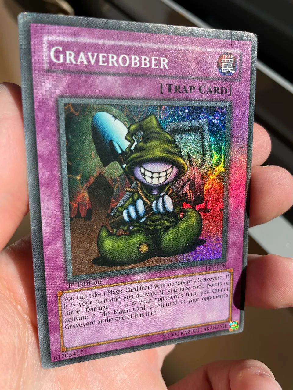 Graverobber / Ladro de Tumbas 1st ed Yu-Gi-Oh! - Hobbies e colees -  Pinheiros, So Paulo 1447602296 | OLX