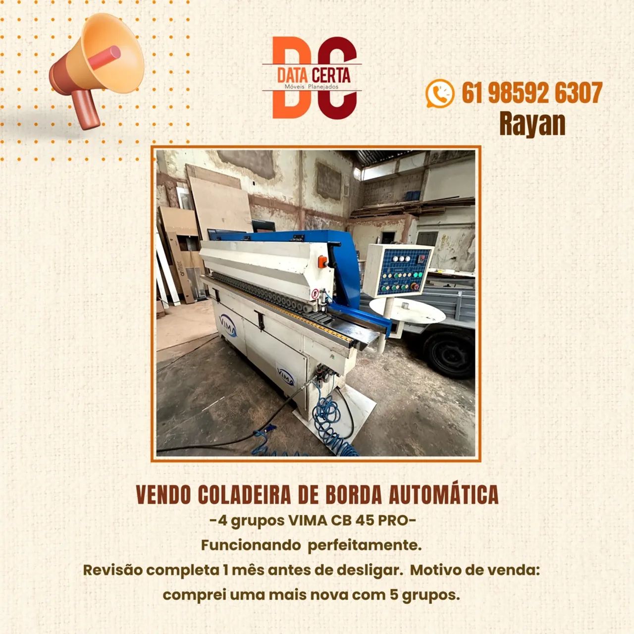 Coladeira de borda VIMA CB 45 PRO. 4 grupos - Foto 3