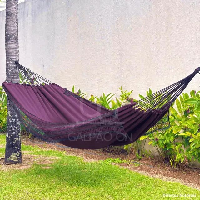 Rede De Descanso Para Casal roxo - Foto 2