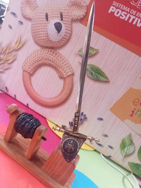  Mini Espada Decorativa  abridor de carta  - Foto 3