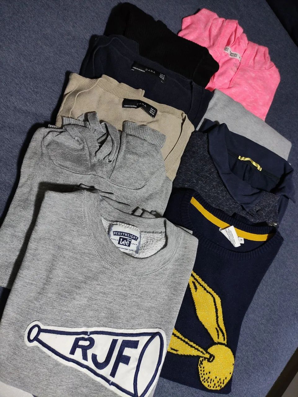 COMPRE E GANHE - Lote de blusas Tam P/M
