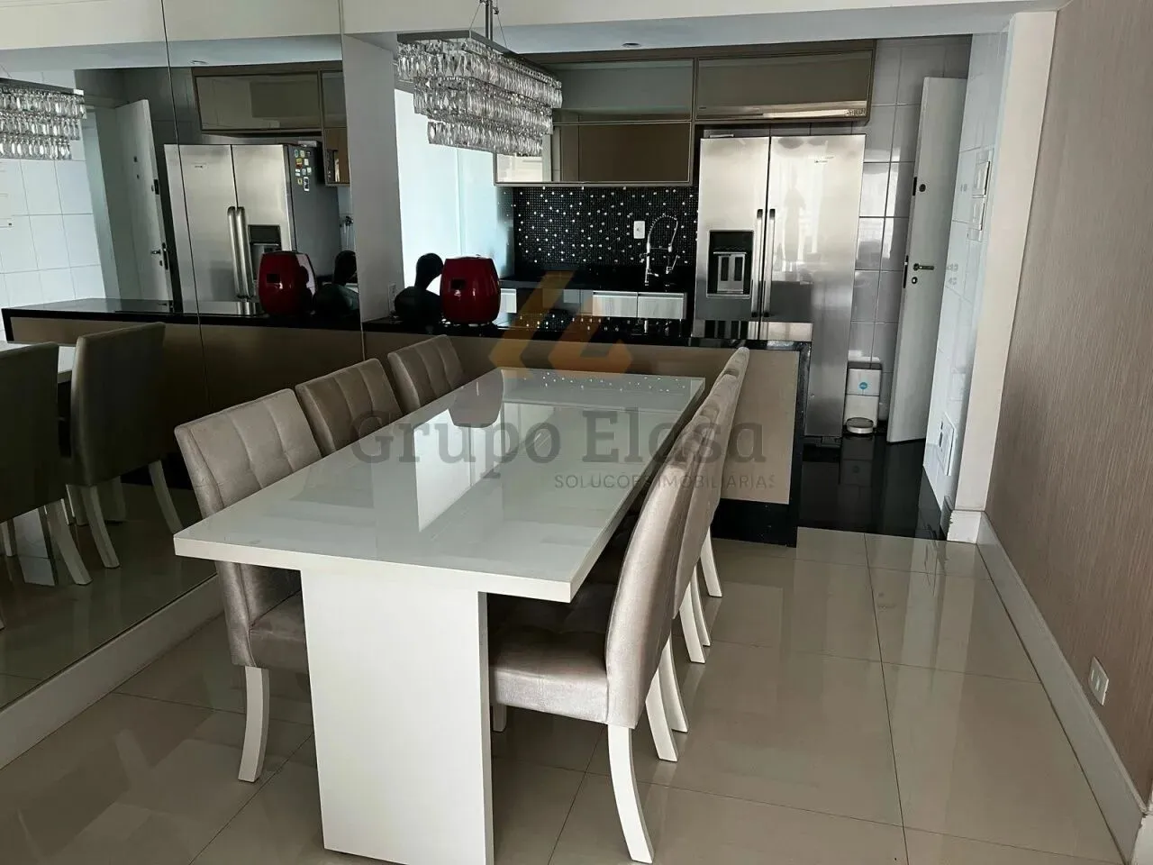 Apartamento mobiliado com 3 dormitórios e varanda 80m² Vitality Vila Prudente