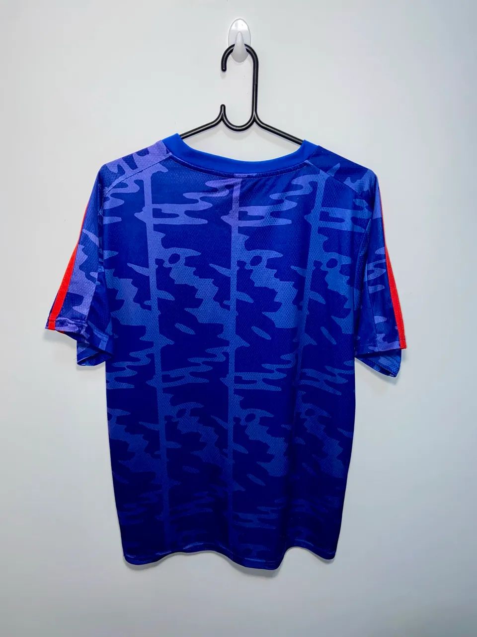 Camisa Flamengo Treino Azul - Pré Jogo - Foto 2