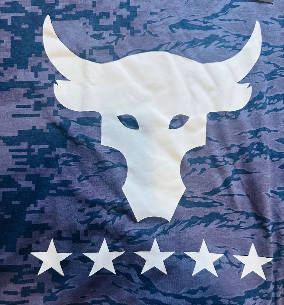 Camiseta Under Armour Project Rock Camuflada Nova Original Importada