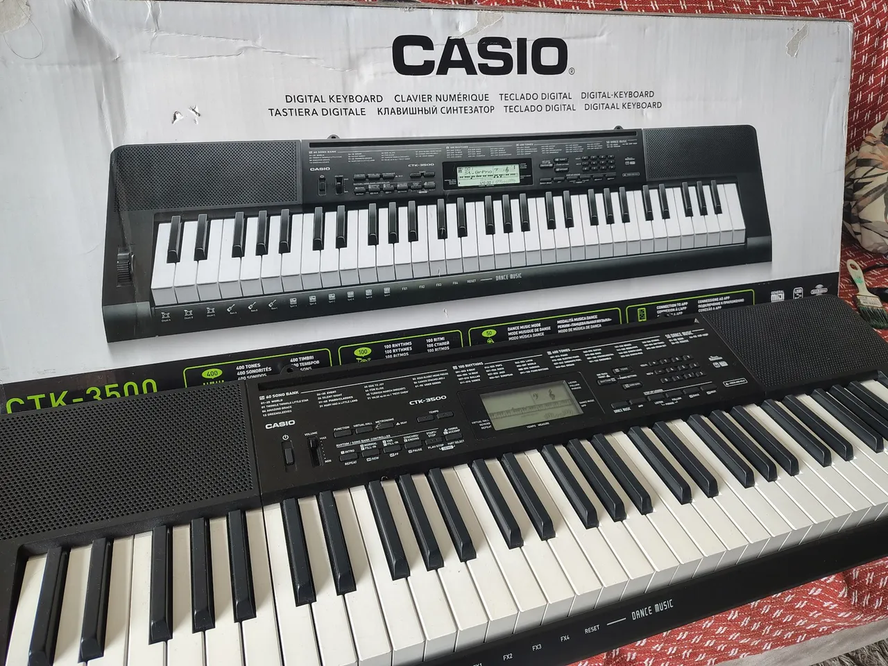 Teclado Casio CTK-3500 - Digital/Musical