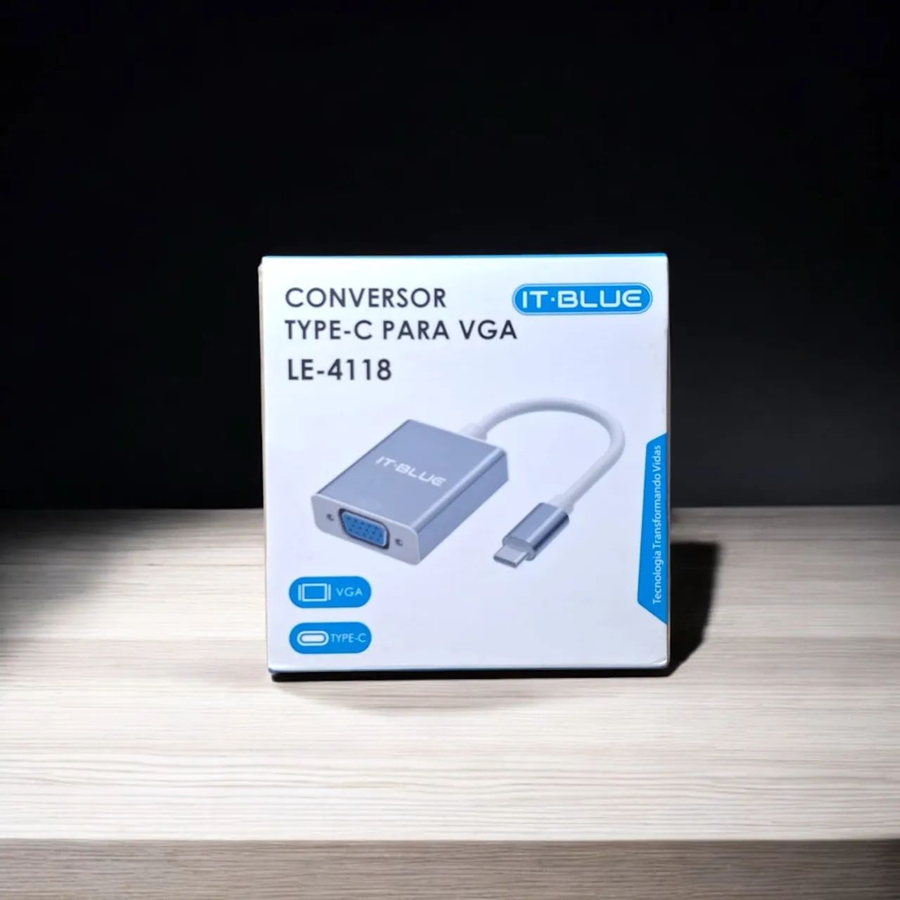 Conversor Type-C para VGA IT-BLUE LE-4118