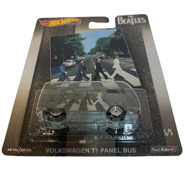 Hot Wheels Premium Volkswagen T1 Panel Bus Kombi The Beatles