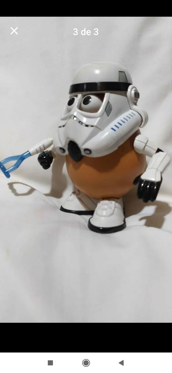 Boneco Cabeça de Batata Star Wars raro