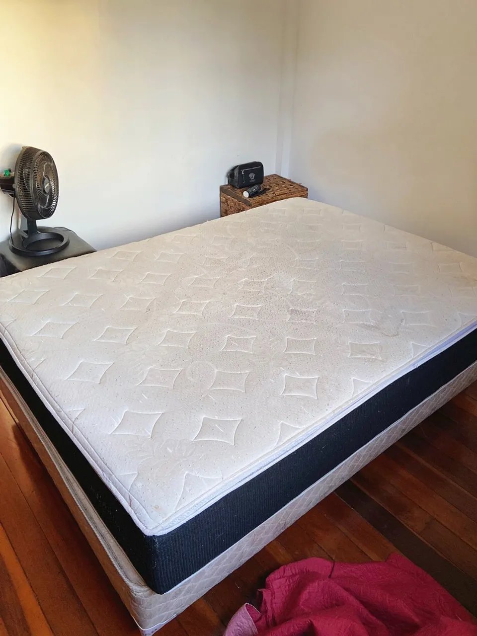 Cama Box Casal + Colchão Magnum