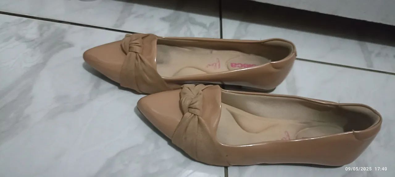Sapatilha Moleca nude - Foto 3