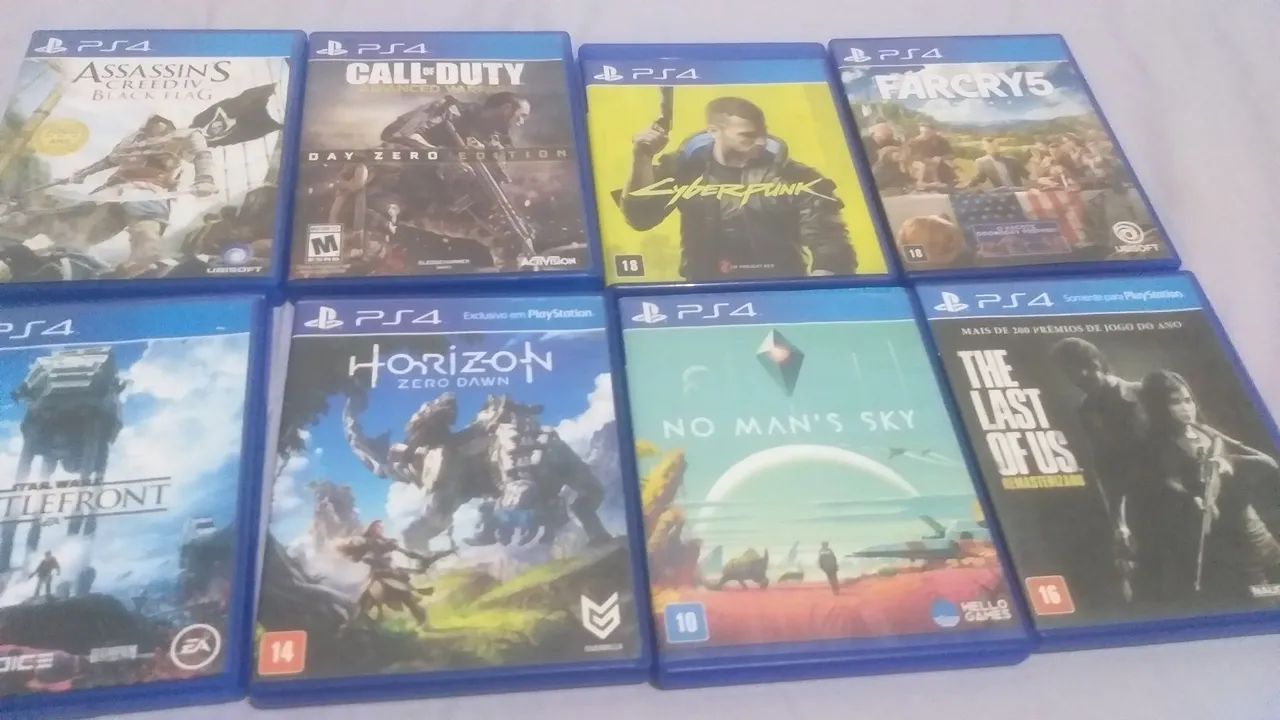Jogos PS4 - Diversos Títulos