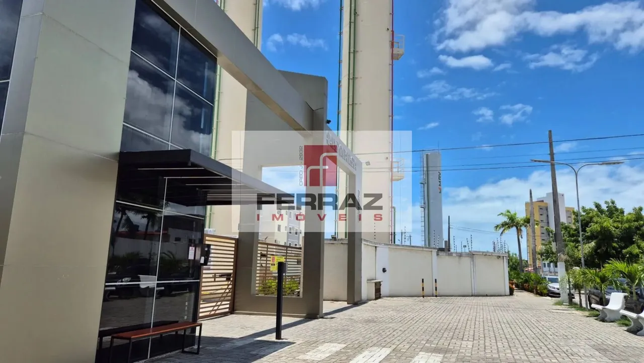 Apartamento Aluguel ponta negra, dois quartos, banheiro social, lazer, elevador, armários,