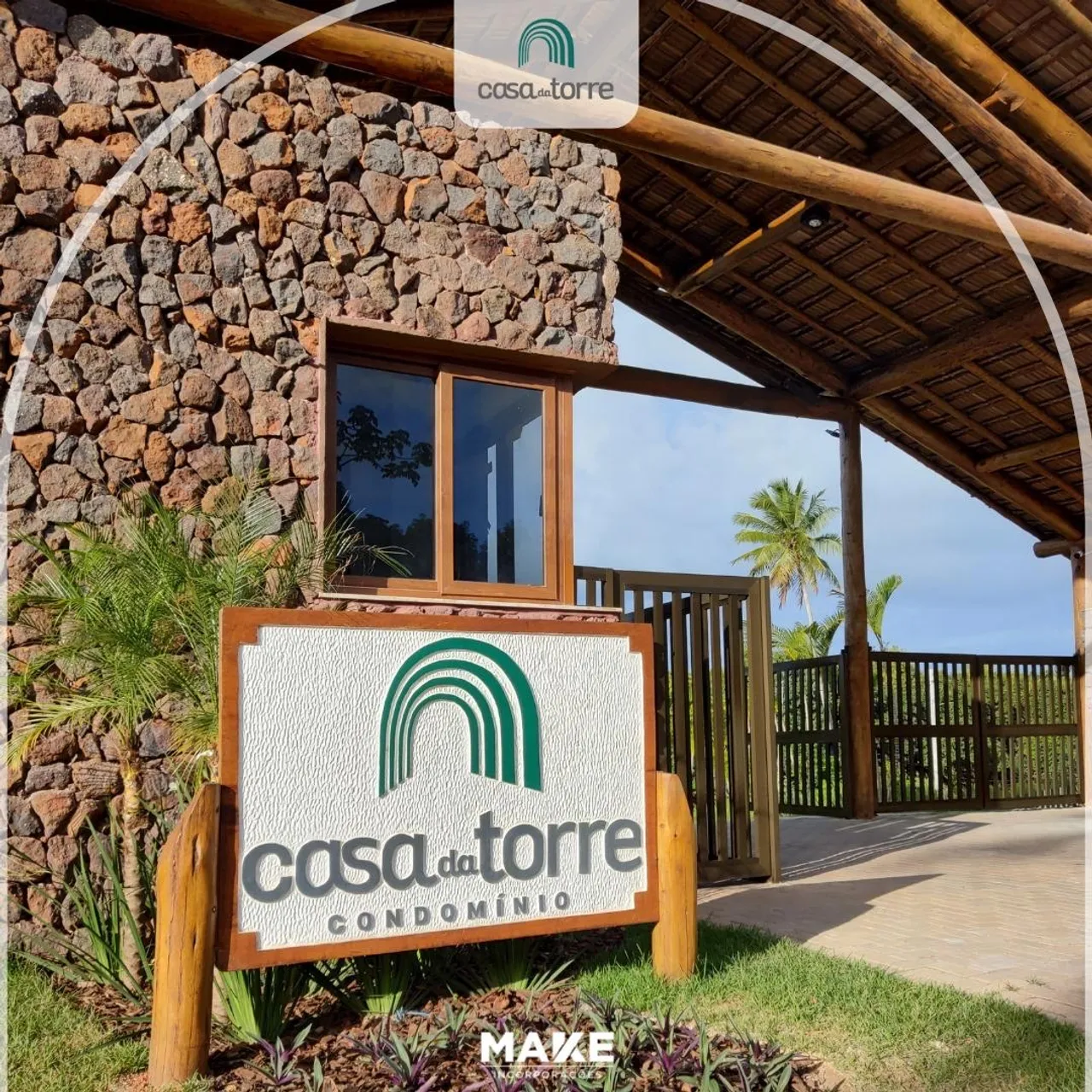 Praia do Forte. Lotes em condomínio