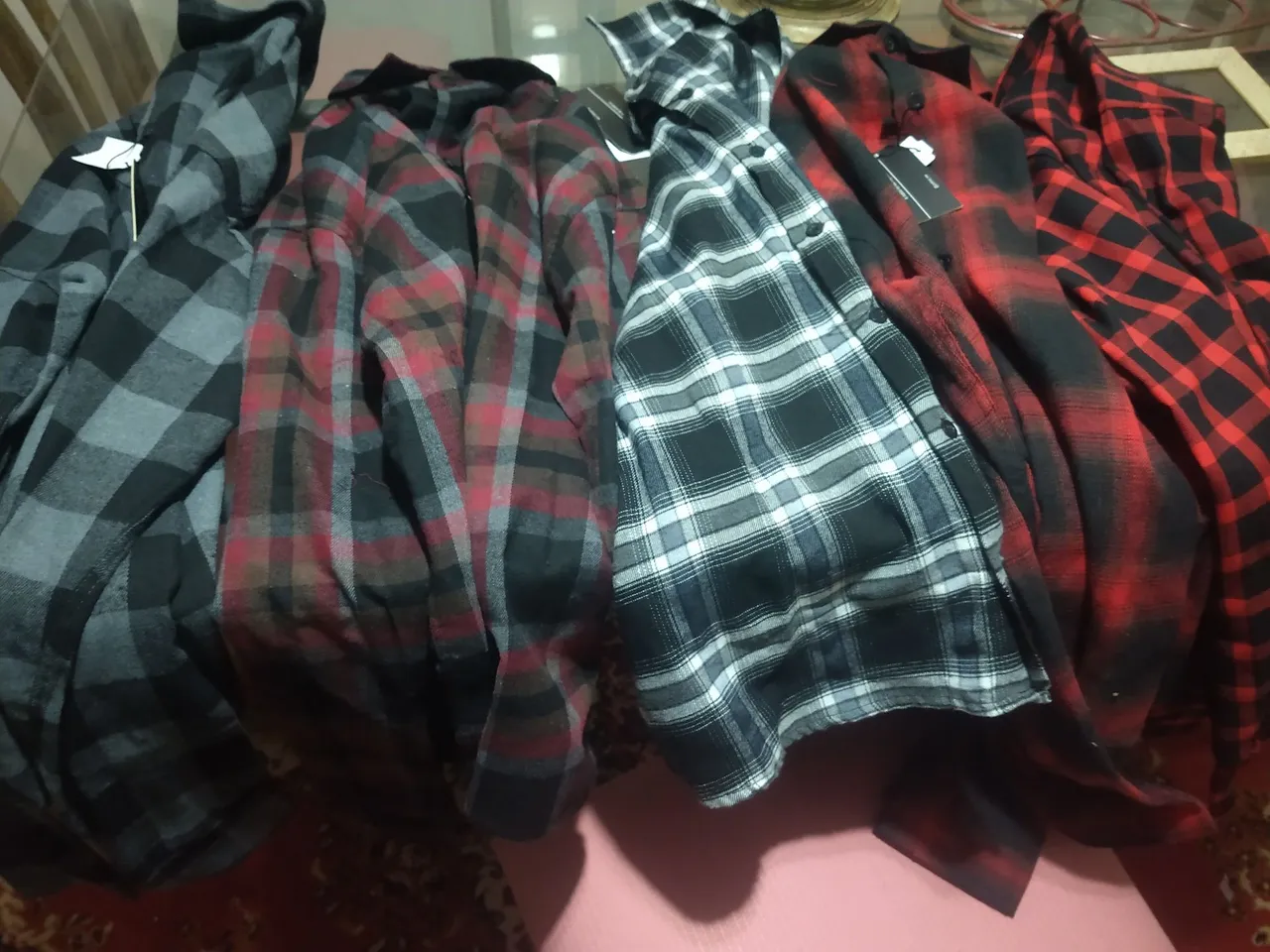 Camisas Flanela tamanho P e M- Diversas Cores