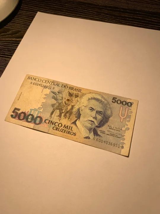 5000 CRUZEIROS (CARLOS GOMES) - Foto 2