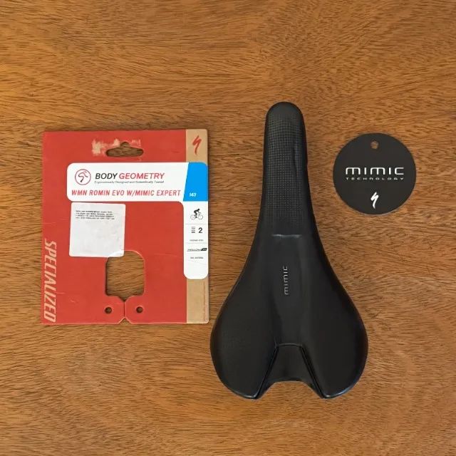 Selim Specialized Romin Evo Expert Com MIMIC Preto + Brinde