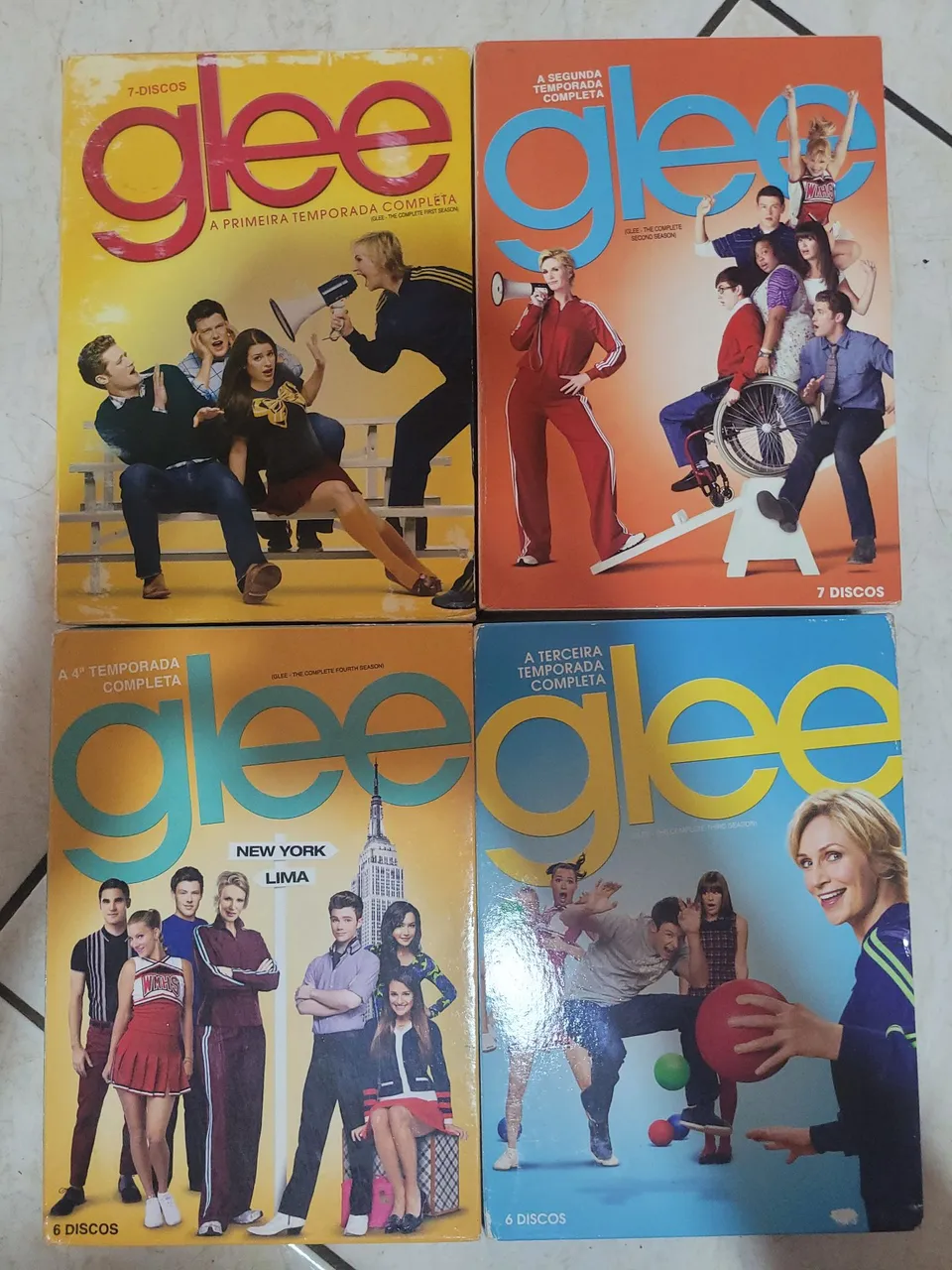Coleção Completa Glee - 1ª a 4ª Temporada