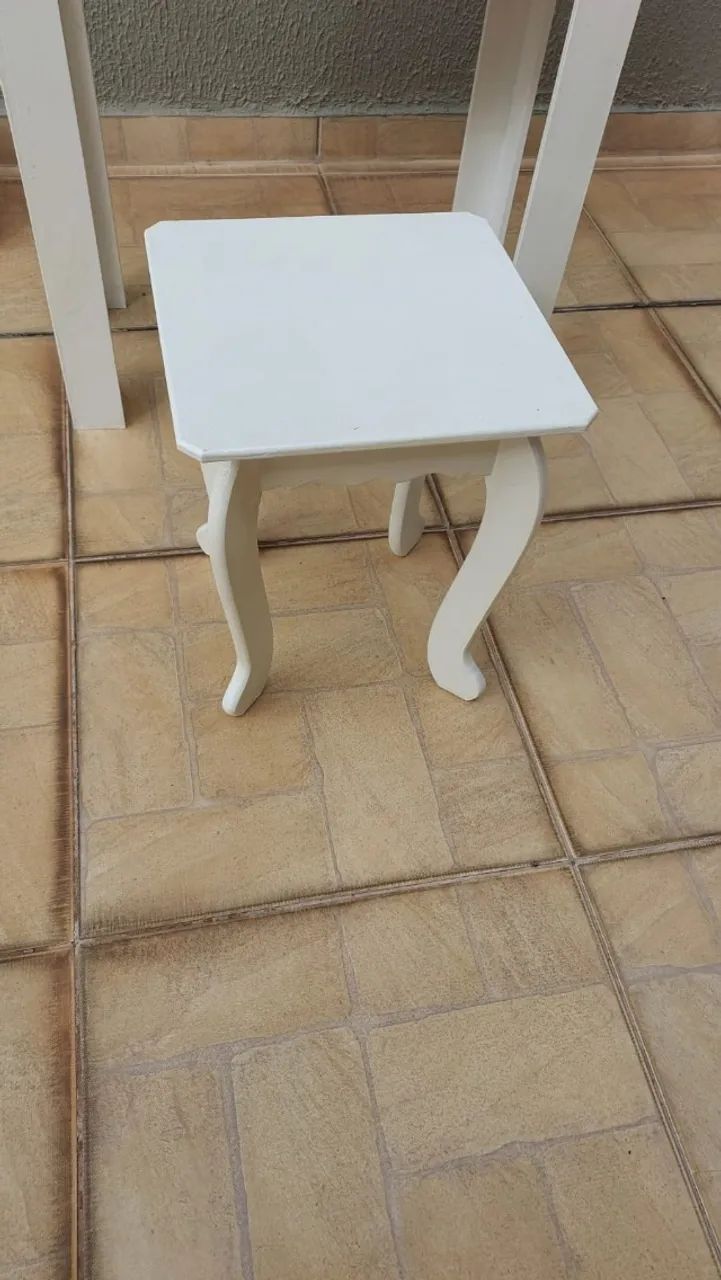 Penteadeira com luzes Mini Camarim em MDF completo pintado e eletrica e bando para cortina - Foto 3