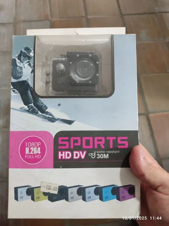 Câmera esportiva 