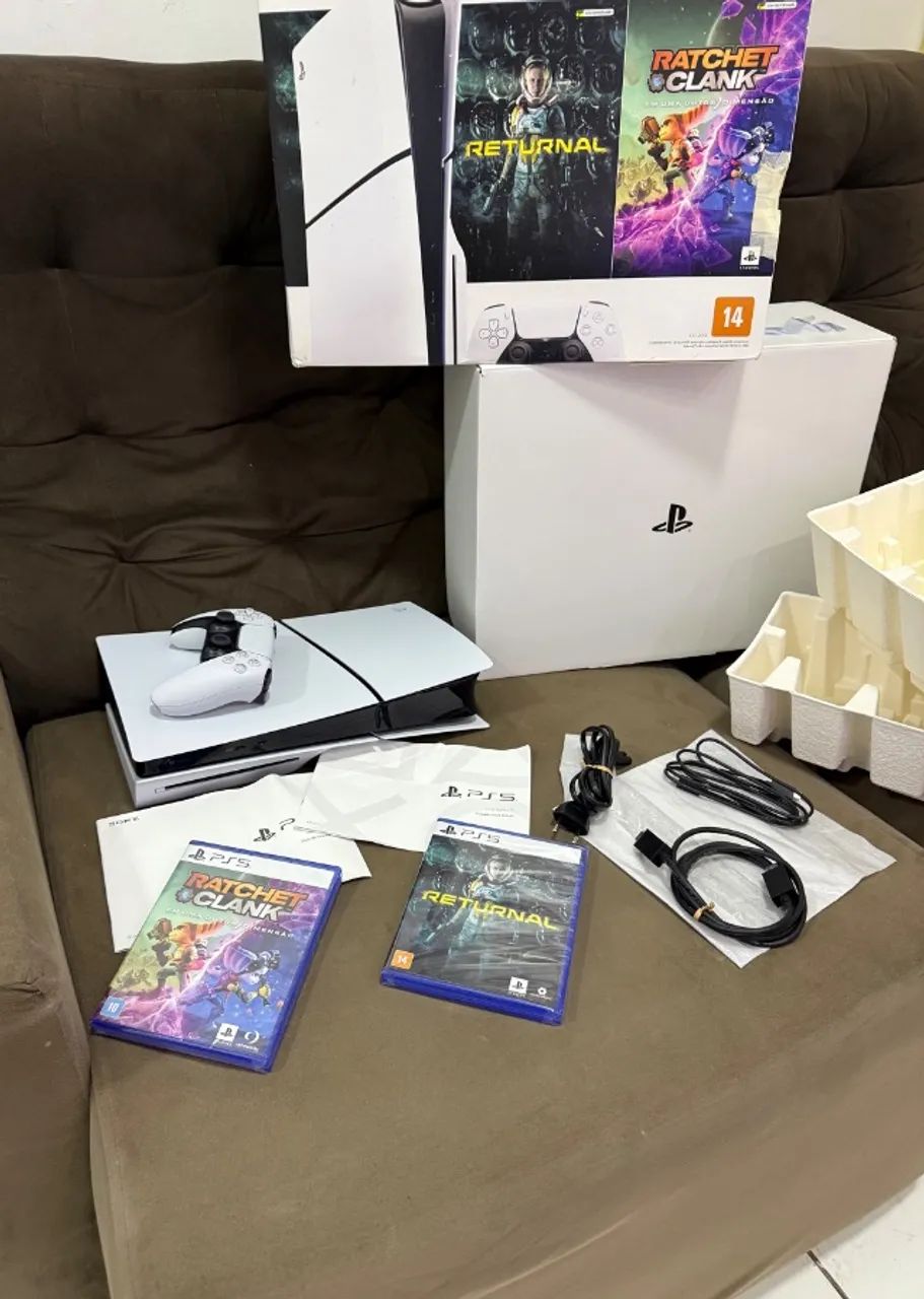 PS5 Slim Mídia Física | Novo | Na Garantia  - Foto 5