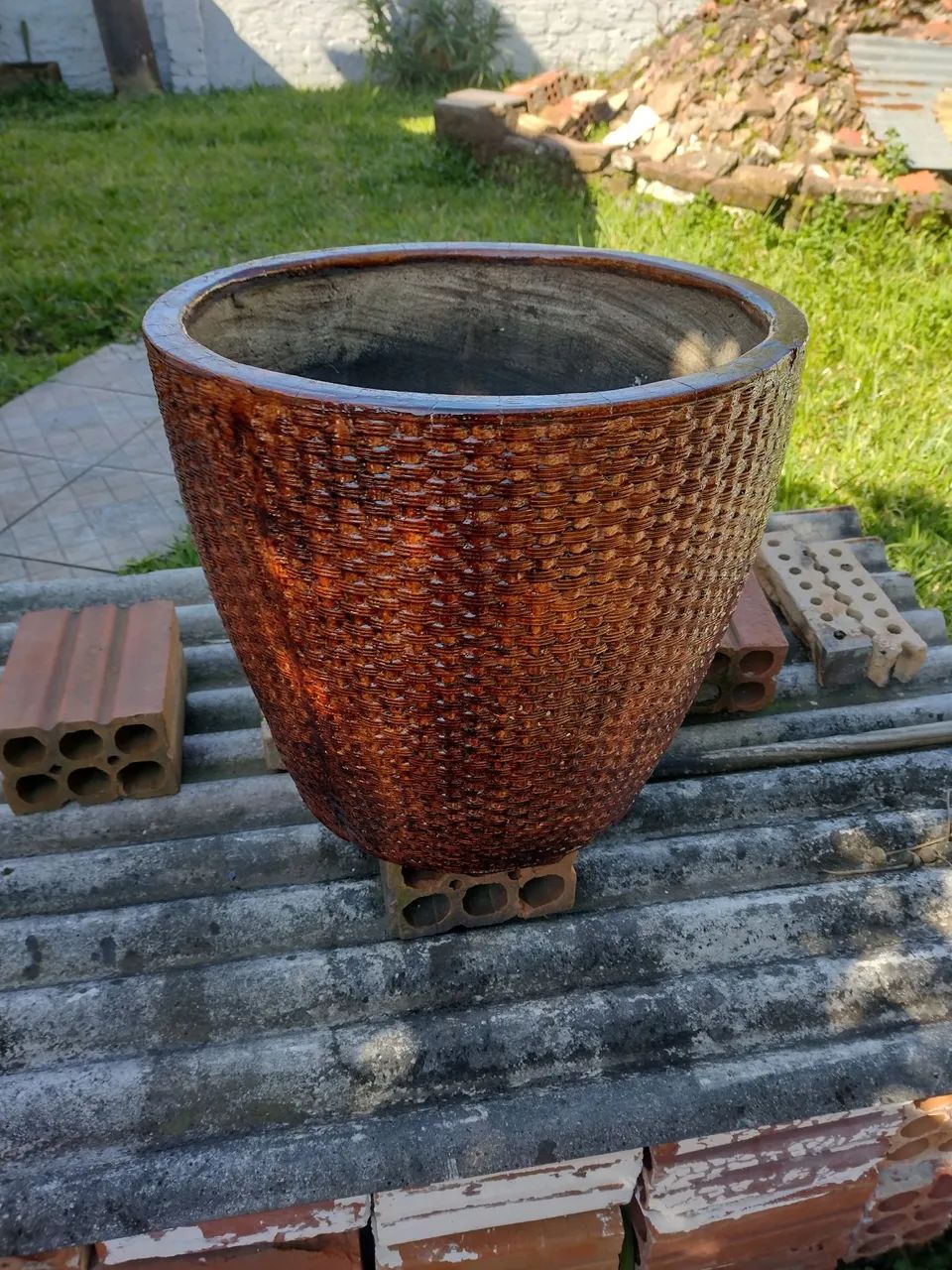 VASO DECORATIVO CIMENTO  - Foto 4