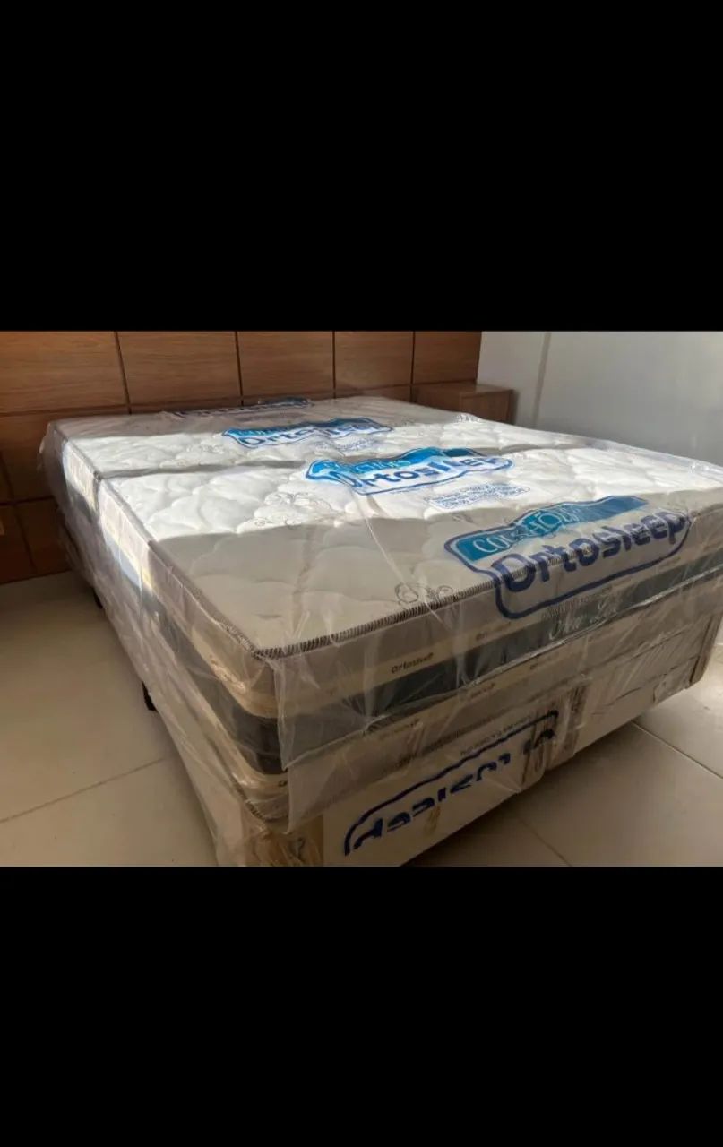 Cama box colchão d28 base
