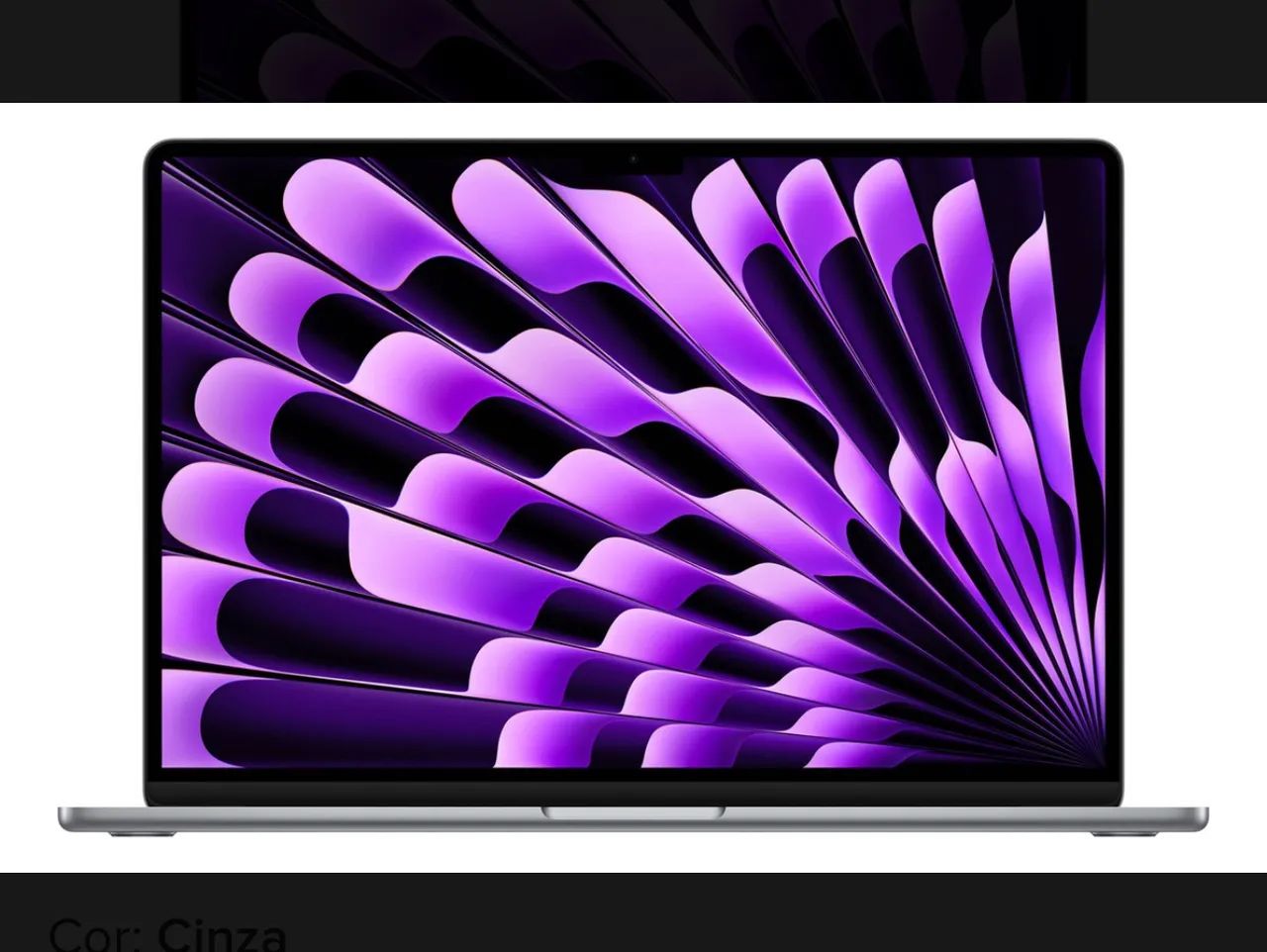 MacBook Air 13' M3 - 16GB RAM - 256GB SSD LACRADO, NA CAIXA