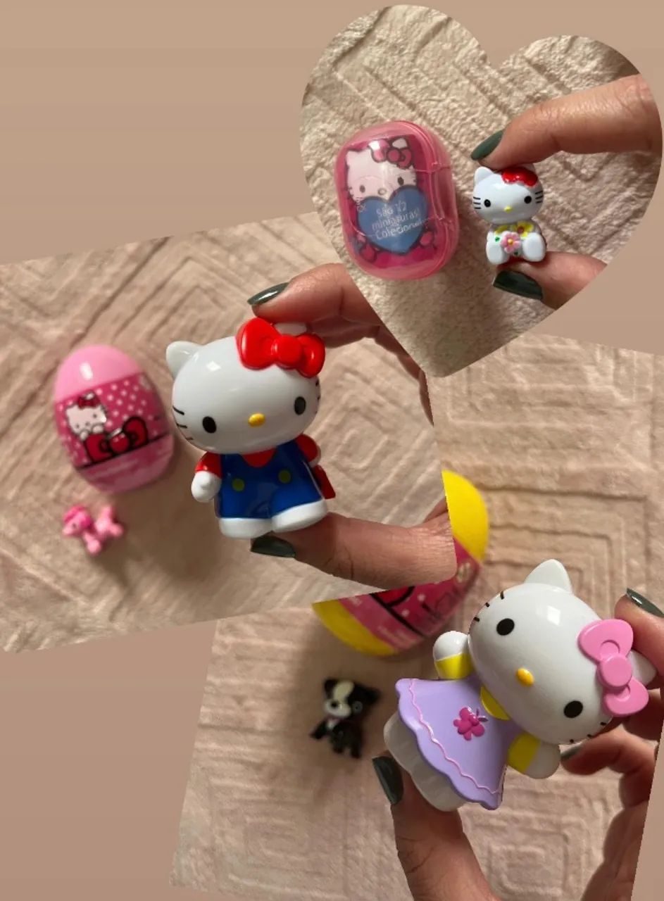 Hello Kitty colecionáveis 