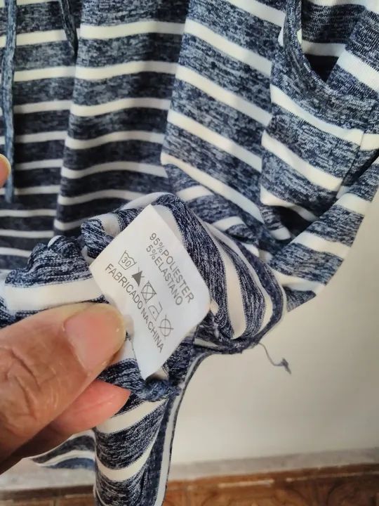 Vestido Moletom Cinza com Estampa de Bicicleta - Foto 5