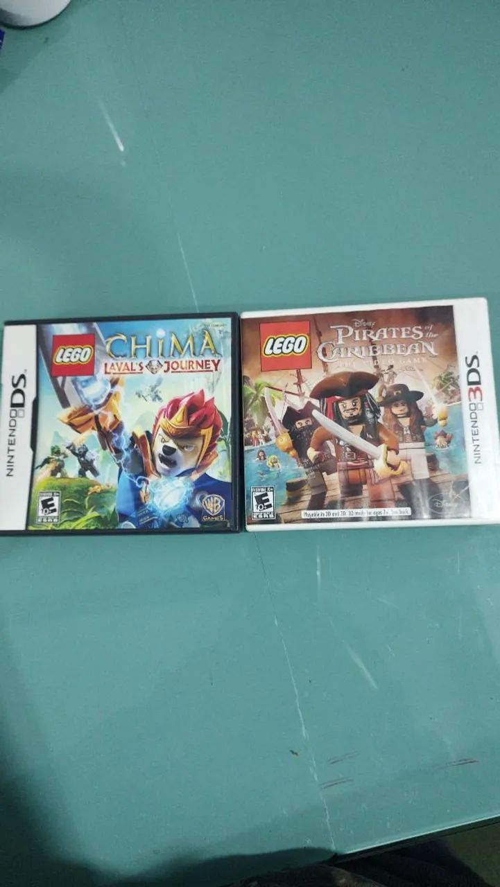 Valor pelos 2 Jogos. Lego DS e 3DS 
