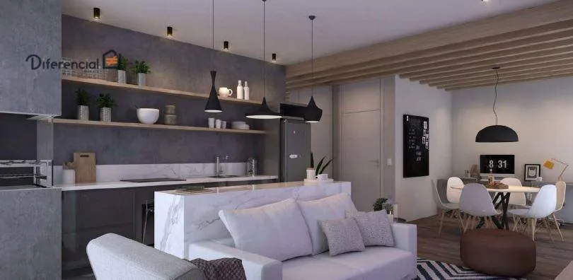 Studio à venda, 32 m² por R$ 418.078,54 - Bigorrilho - Curitiba/PR