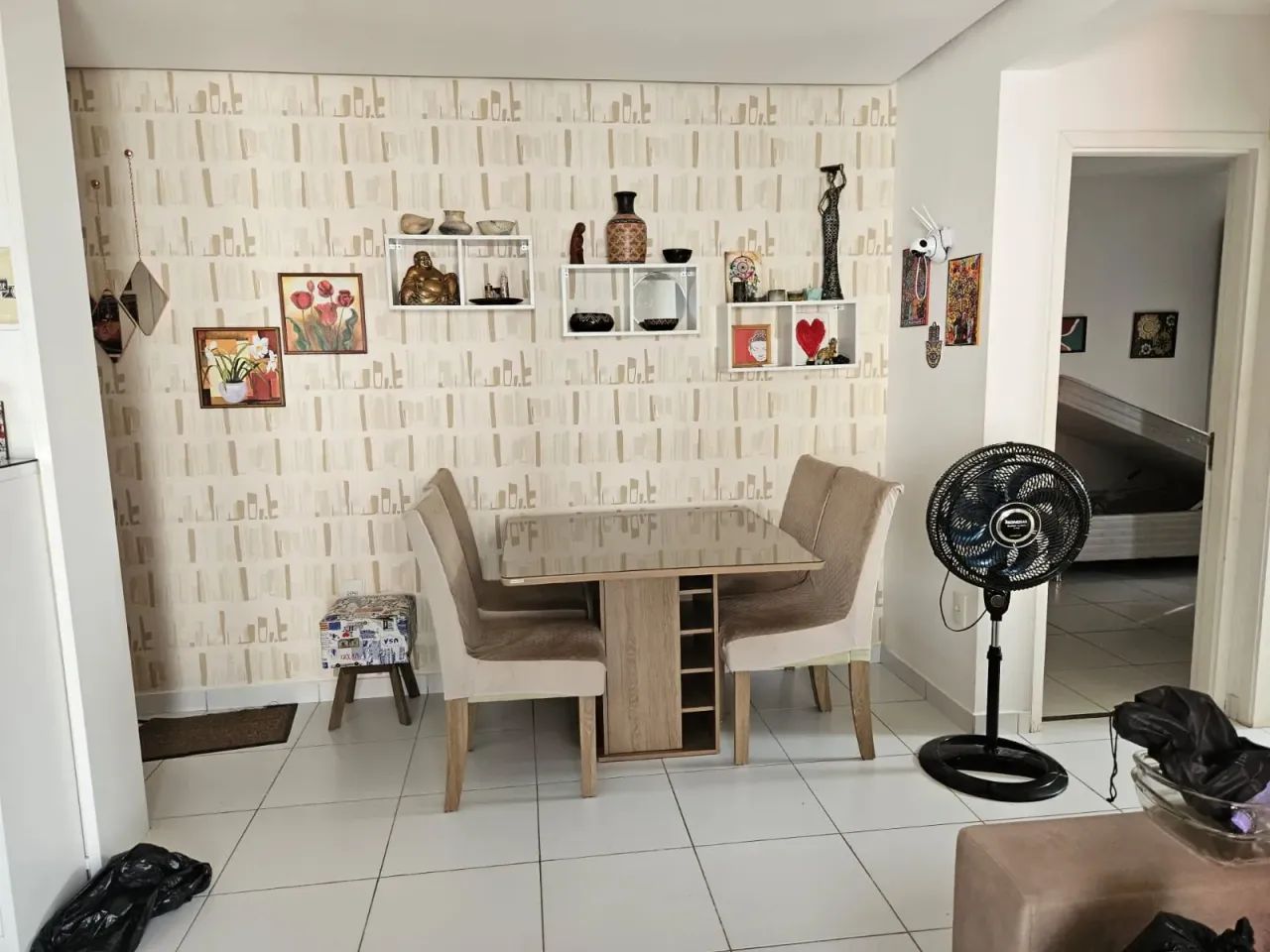 Apartamento 100% Mobiliado na Ponta Negra - Cond. River Side