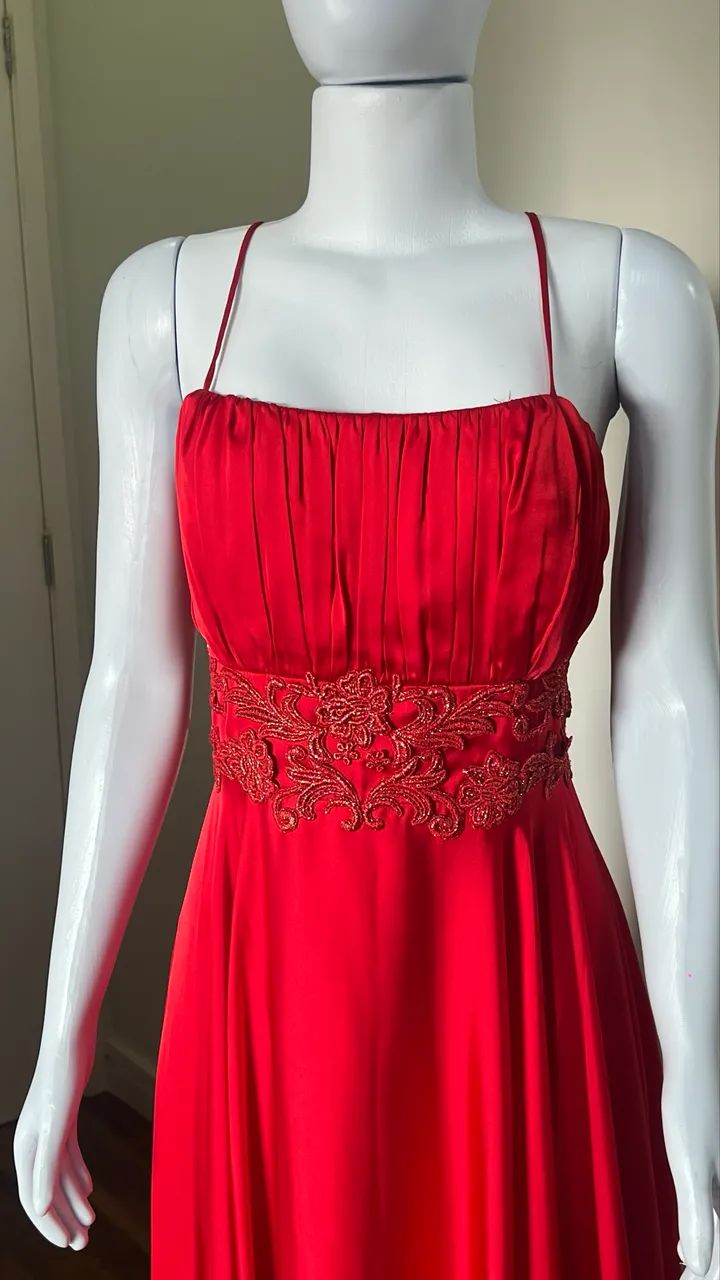 Vestido de festa vermelho  - Foto 2