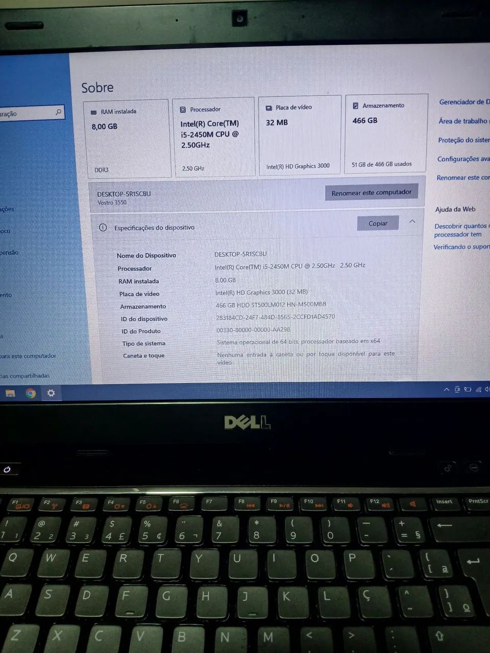 Notebook Dell Vostro 3550 - Foto 3