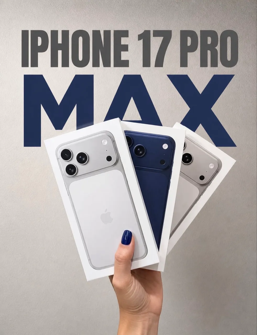 iPhone 17 Pro Max 512gb - Azul-profundo ( NOVO ) - Celulares e